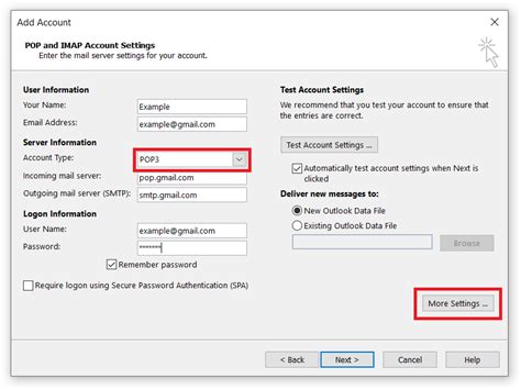 How To Set Up Gmail Account In Outlook