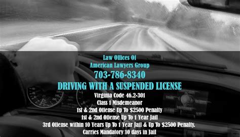 Virginia License Suspension 182 272