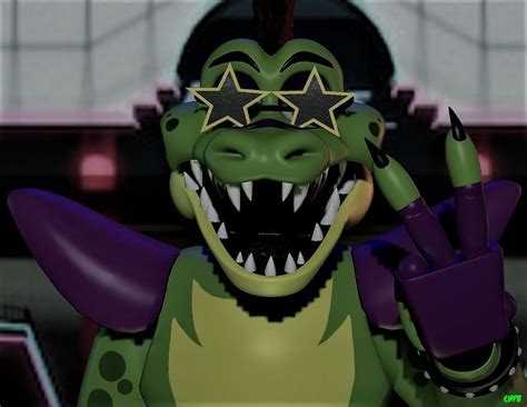 Montgomery Gator Fnaf 9 No Tail With Glasses Not Mine Just Edited Mobile Legends