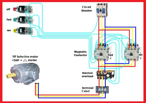 Reverse Forward Motor Control Circuit Diagram