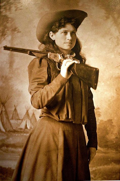 Young Annie Oakley Photograph By Thomas Woolworth Pixels