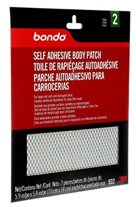 Bondo 932 Self Adhesive Body Patch Jb Tool Sales