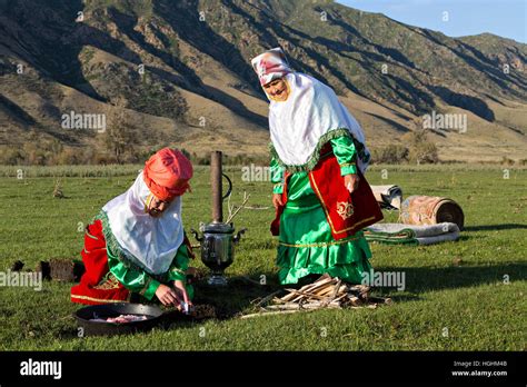 Kazakh Man In National Costumes Hi Res Stock Photography And Images Alamy