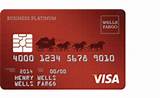 Wells Fargo Business Platinum Credit Card Pictures