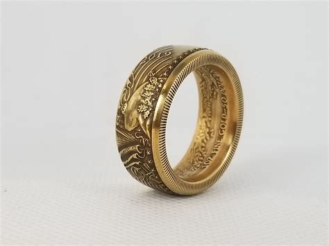 One Ounce Gold Eagle Coin Ring ⋆ Coin Rings By The Mint