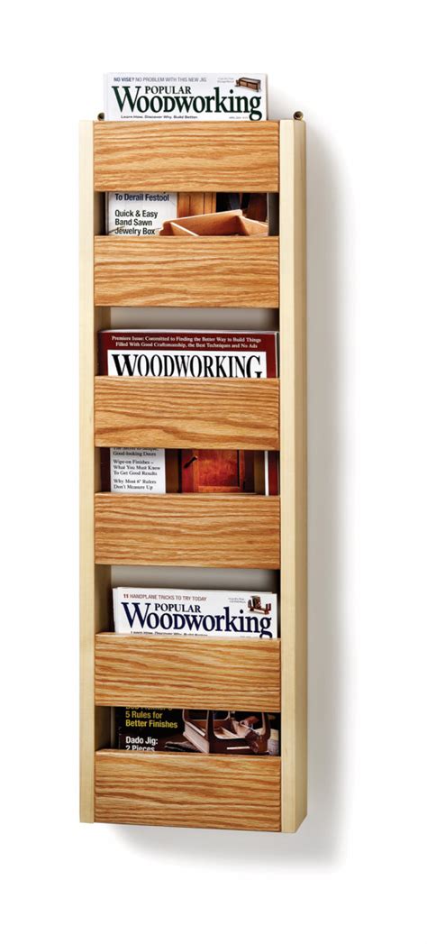 Library Magazine Rack Popular Woodworking