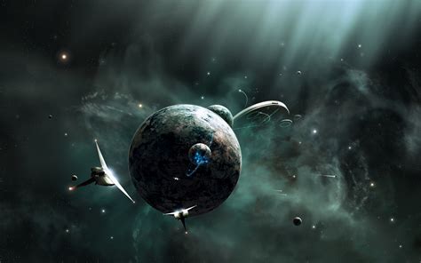 Download Sci Fi Spaceship Hd Wallpaper