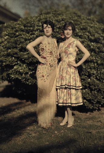 1920s Autochrome Photo 20s Found Photo Ladies Women