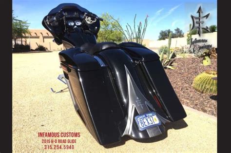 Custom Harley Davidson Road Glide Bagger Built By Infamous Customsaz
