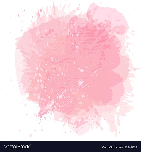 Abstract Watercolor Spot Background Splash Vector Image