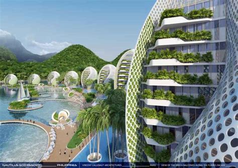 Eco Tourism Resort Architecture By Ar Vincent Callebaut In The Philippines