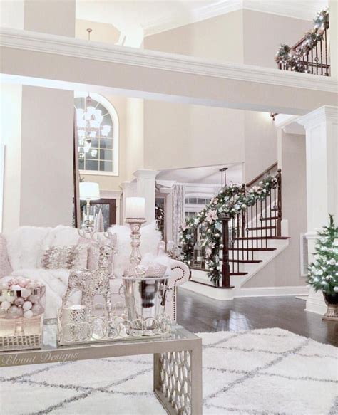 Bright White Home Of Deborah Blount Summer Adams Christmas Interiors