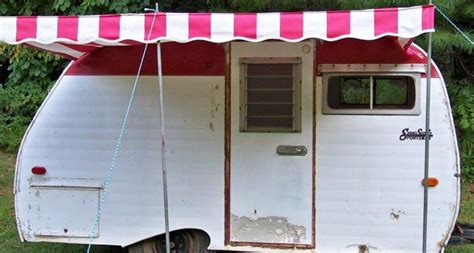 Stunning 20 Images Vintage Camper Awnings Can Crusade