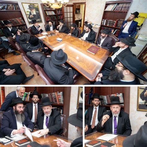 Israeli Chief Rabbi Visits Crown Heights Badatz