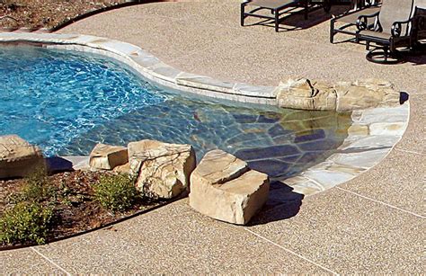 Beach Entry Pool Built By Blue Haven Pools Swimming Pool Pictures