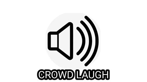 Crowd Laugh Sound Effect Youtube