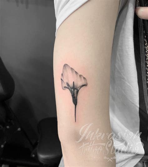 Calla Lily And Rose Tattoo