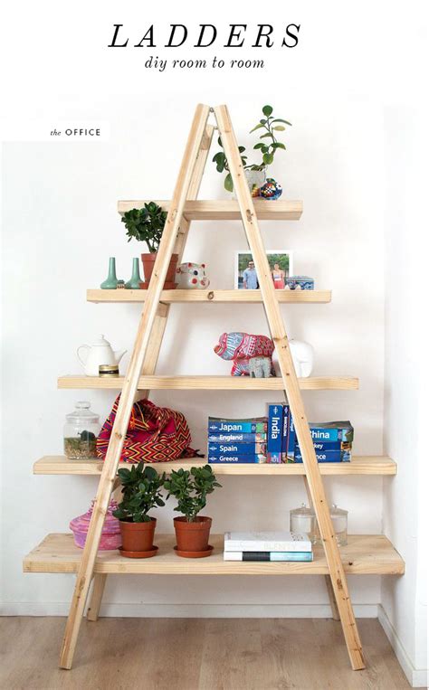 Diy crafting is one thing, but wall installations are an entirely different level of omg, not happening. DIY ladder