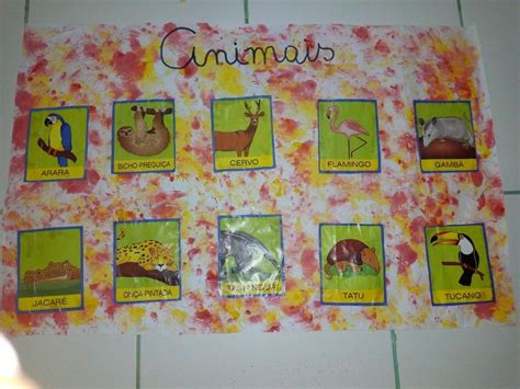 Cartaz Animais Educação Infantil
