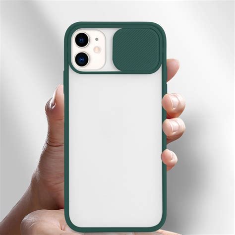 Shutter Camera Lens Protection Candy Soft Back Phone Case Cover For