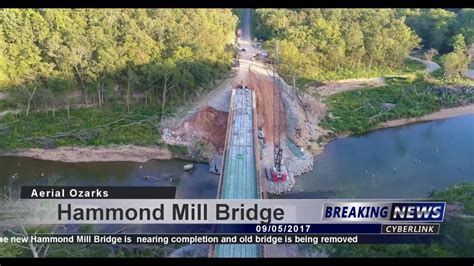 Hammond Mill Bridge Drone Video Youtube