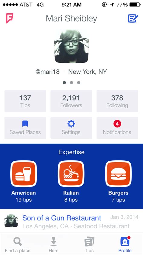 Iphone User Profiles Screenshots Mobile Patterns