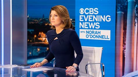 How Im Living Now Norah Odonnell ‘cbs Evening News Anchor The