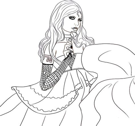 Hd Anime Vampire Girl Coloring Pages Design Free Coloring Book Images