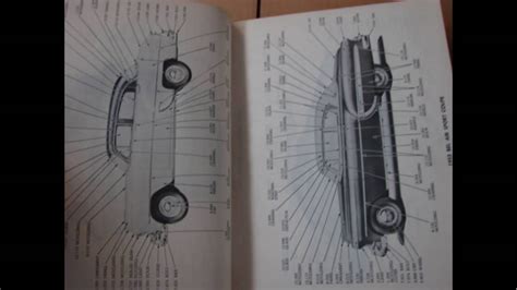 1929 1953 Chevrolet Illustrated Parts Catalog Book Pick Up Truck Car