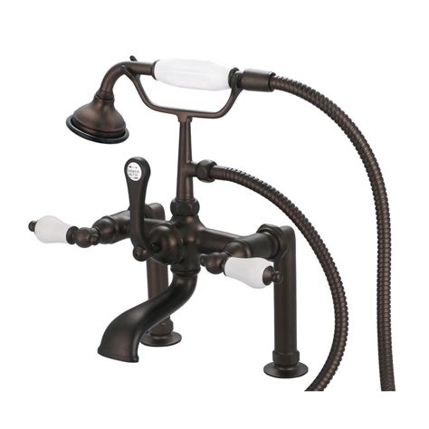 Based in ontario canada, the team at jag scours north america to bring on line customers unique, hard to find parts of the highest quality. Water Creation 3-Handle Vintage Claw Foot Tub Faucet with ...