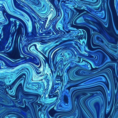 Pin By Sarah Reichert On Patterns Turquoise Art Print Blue Abstract