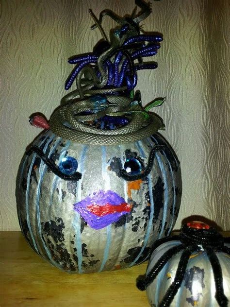 Medusa Pumpkin 2013 Jack O Lantern Decorative Jars Lanterns