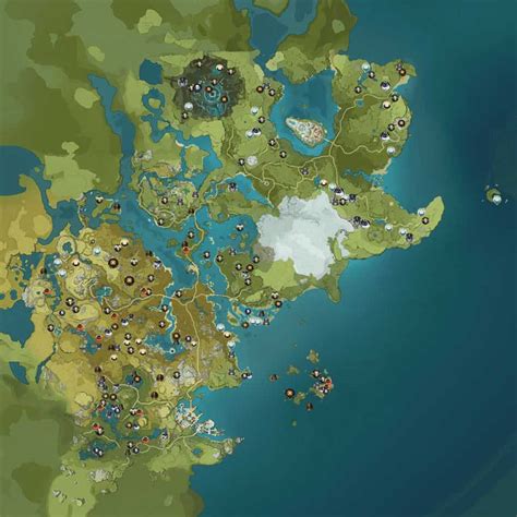 Genshin Impact Mapa Vazado Mostra O Mundo Completo Do Jogo Mobile Gamer