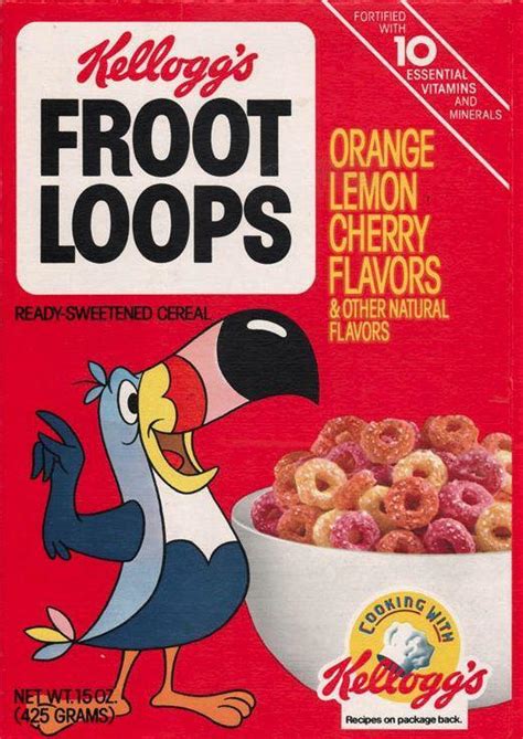 Froot Loops From The 1980s Elephant Rome