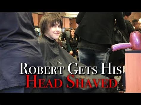 Robert Gets His Head Shaved Hwn Youtube
