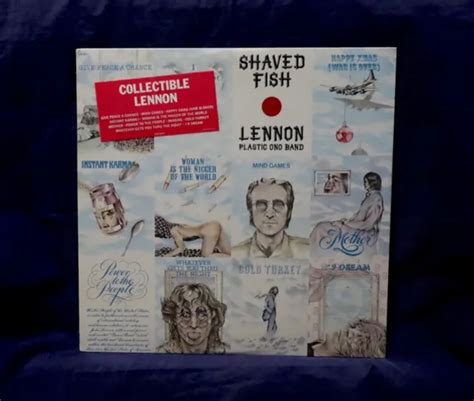 John Lennon~very Rare Sealed Lp~shaved Fish~1975 Usa 1st Press~whype