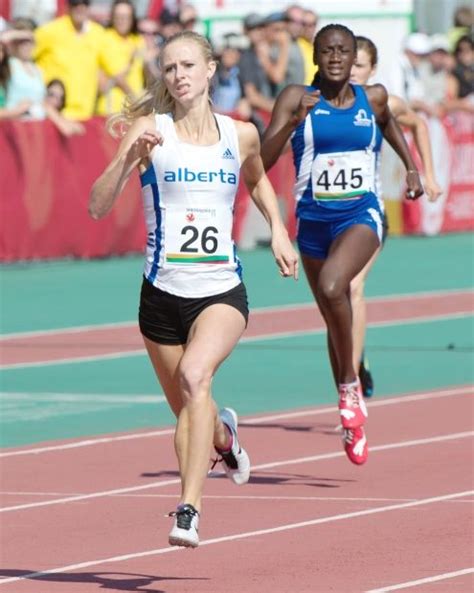 Sage watson (born 20 june 1994) is a canadian athlete specialising in the 400 metres hurdles. Sage Watson from Alberta crosses the finish line to win the gold medal in the women's 400 metre ...