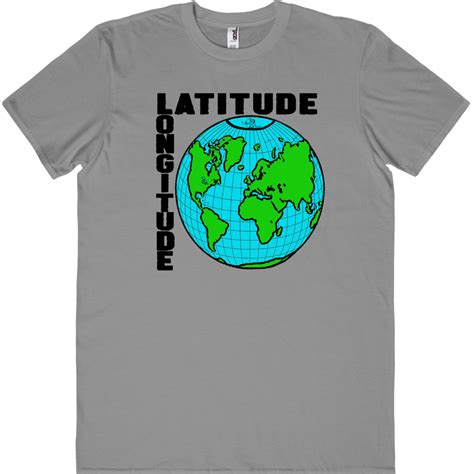 Latitude And Longitude Tee Studying Tshirts Studying Shirt Map Skills