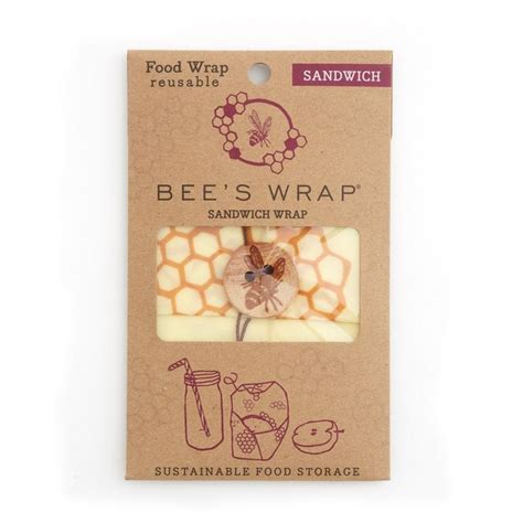 Beeswax Sandwich Wrap Bees Wrap Reusable Food Wrap Beeswax Food Wrap