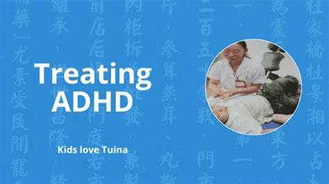 Pediatric Tuina For The Treatment Of Adhd Wushan Tcm
