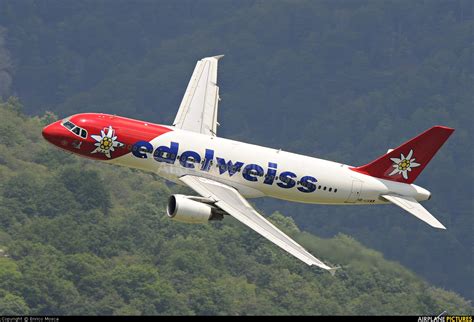 Hb Ijv Edelweiss Airbus A320 At Locarno Photo Id 410202 Airplane