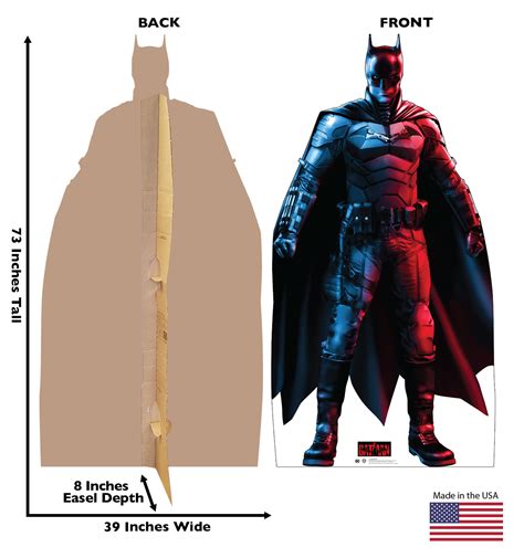 Dec218898 Dc Heroes The Batman Life Size Standee Previews World