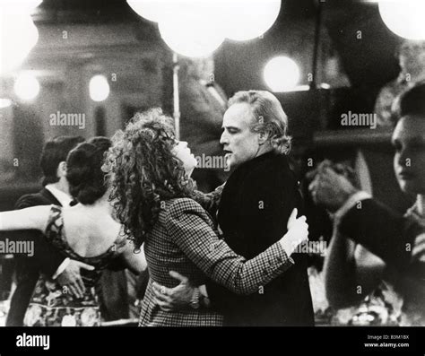 last tango in paris 1972 les artists associes film with marlon brando and maria schneider stock