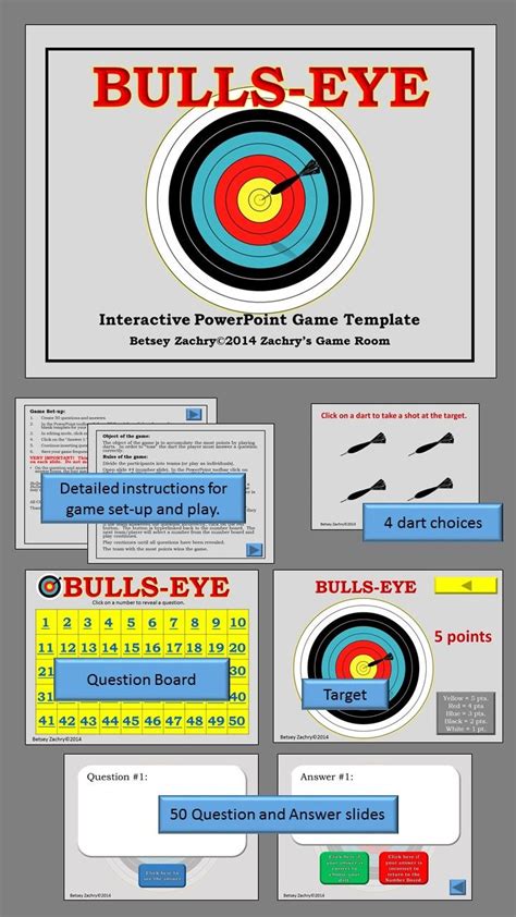 Bulls Eye Is A Fun Way To Review And Keep Your Students Engaged Just