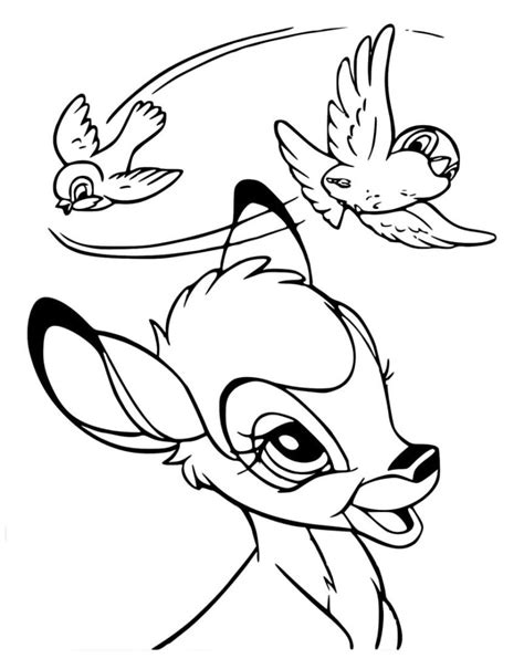 Bambi Coloring Pages Print Coloring Pages Free For Kids