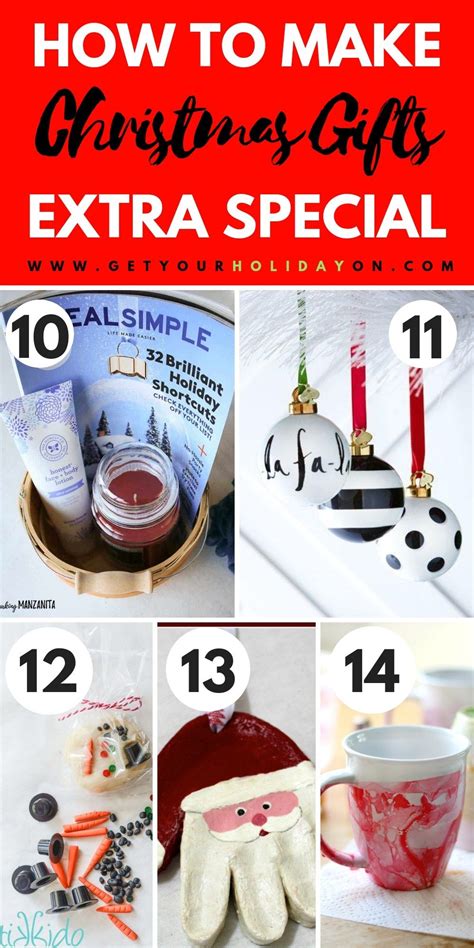 DIY Christmas Gifts that are Super Cute and Easy to Make!  Diy