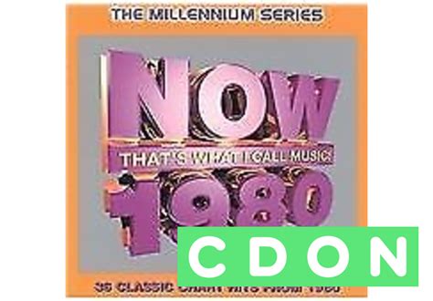 Various Now Thats What I Call Music 1980 Mille Cd Pre Owned Cdon