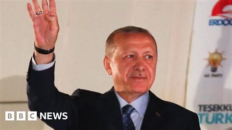 Turkey Election Erdogan Thanks Voters For Love Bbc News