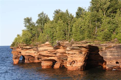 Devils Island Seacaves Lake Superior Mspgetaway Apostle Islands