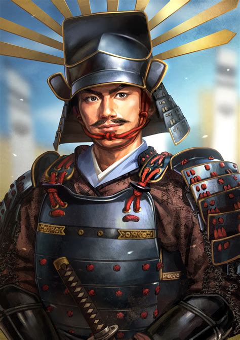 Toyotomi Hideyoshi Samurai Art Character Art Samurai Artwork